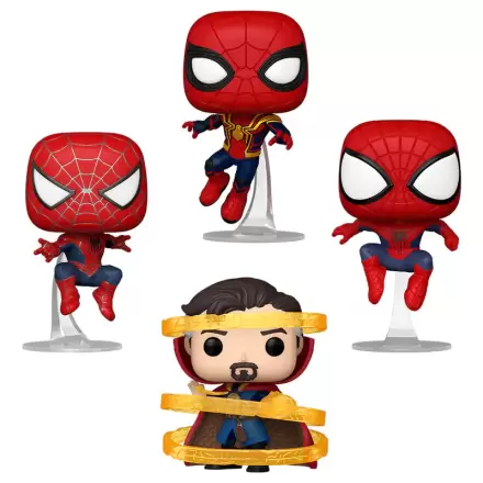Marvel POP! Movies Vinyl Figure 4-Pack Spider-Man No way Home S3 9 cm product photo