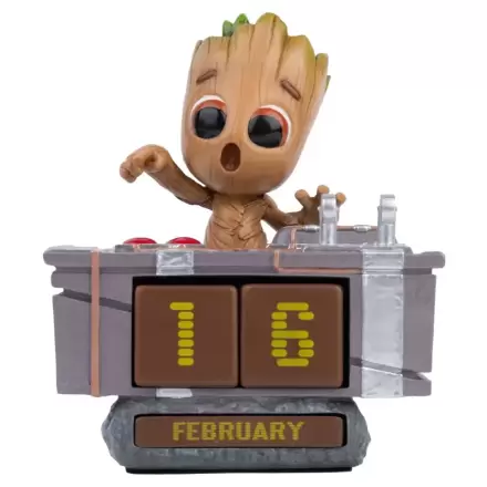 Marvel Guardians of the Galaxy Groot Death Button 3D perpetual calendar termékfotója