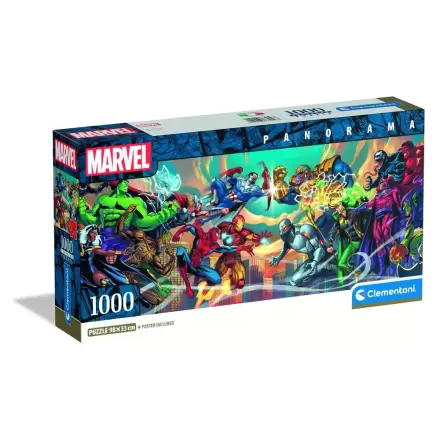 Marvel Heroes vs Villains panorama puzzle 1000pcs termékfotója