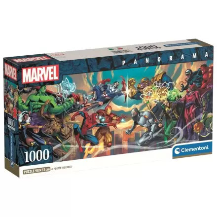 Marvel Heroes vs Villains panorama puzzle 1000pcs product photo