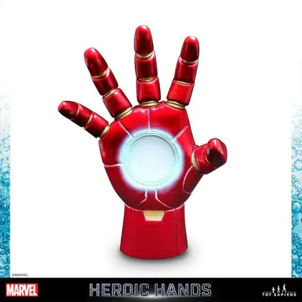 Marvel Heroic Hands  Life-Size Statue #2A Iron Man 23 cm termékfotója