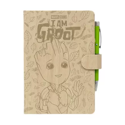 Marvel I Am Groot A5 premium notebook + projector pen product photo