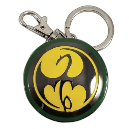 Marvel Iron Fist Logo metal keychain product photo