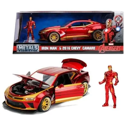 Marvel Iron Man 2016 Chevy Camaro SS 1:24 product photo