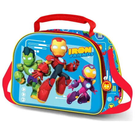Marvel Iron Man Friends Tech 3D lunch bag product photo