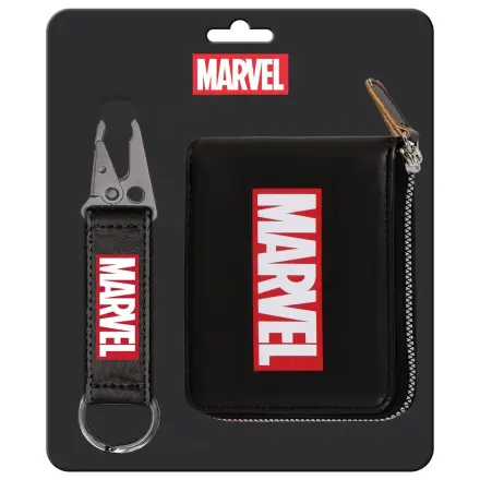 Marvel keyring + wallet set product photo