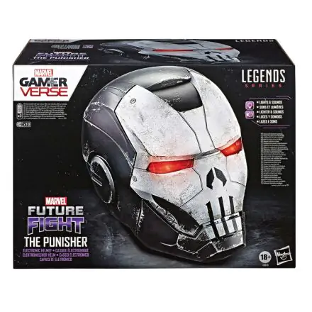 Marvel Legends Gamer Verse Punisher electronic helmet product photo