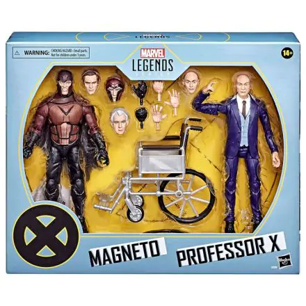 Marvel Legends 20 Anniversary Magneto and Professor X set 2 figures 15cm product photo