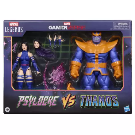 Marvel Legends Gameverse Psylocke vs Thanos pack 2 figures 15cm product photo