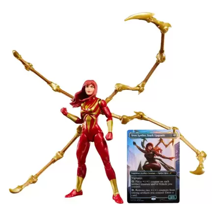 Marvel Legends Magic: The Gathering Action Figure Mary Jane Watson (Iron Spider) (plus Exclusive Foil Card) 15 cm product photo