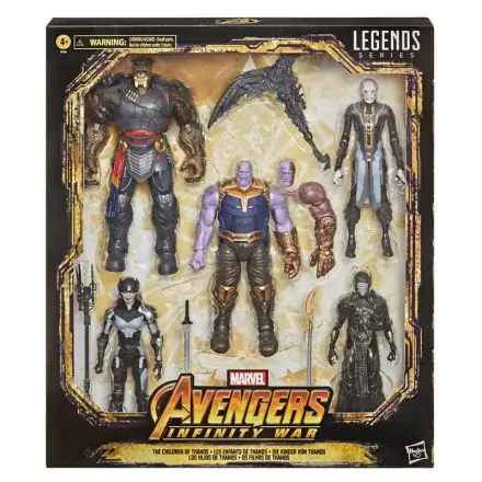 Marvel Legends Series Avengers The Children of Thanos set 5 figures 15cm product photo