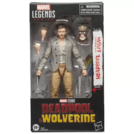 Marvel Legends Series Deadpool & Wolverine - Headpool with Marvels Logan figure 15cm termékfotója