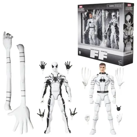 Marvel Legends Series Fantastic Four Mister Fantastic & Spiderman set 2 figures 15cm product photo