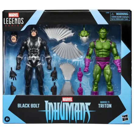Marvel Legends Series Inhumans Black Bolt & Triton pack 2 figures 15cm product photo