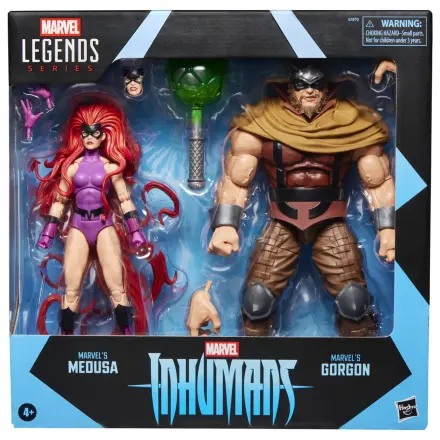 Marvel Legends Series Inhumans Medusa & Gorgon pack 2 figures product photo