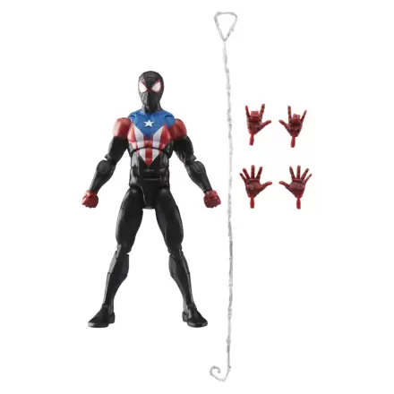 Marvel Legends Spider-Man 2 Miles Morales Boricua Suit figure 15cm termékfotója