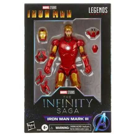The Infinity Saga Marvel Legends Series Action Figure 2021 Iron Man Mark III (Iron Man) 15 cm product photo