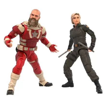 Marvel Legends Thunderbolts Yelena Belova & Red Guardian pack 2 figures product photo
