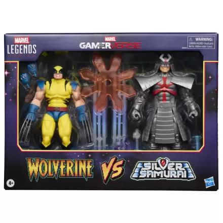 Marvel Legends Wolverine & Silver Samurai Gameverse pack 2 figures 15cm product photo