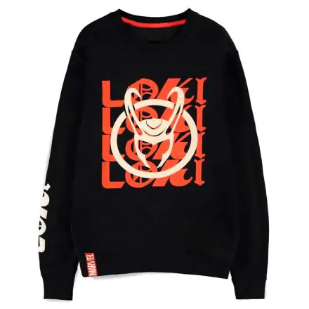 Marvel Loki Logo Text hoodie termékfotója