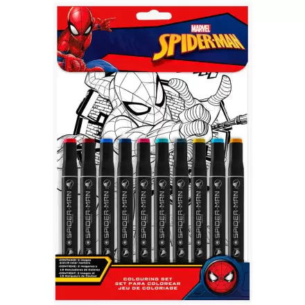 Marvel Spiderman colouring set termékfotója