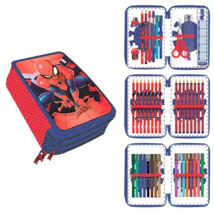 Marvel Spiderman Giotto triple pencil case product photo