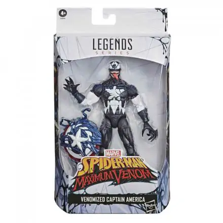 Marvel Spiderman Maximum Venom Captain America Venomized 18cm product photo