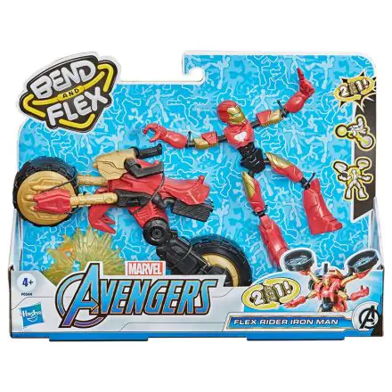 Marvel Rider Iron Man Bend and Flex figure 15cm product photo
