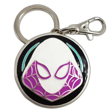 Marvel Spider-Gwen metal keychain product photo