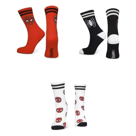 Marvel Socks 3-Pack Spider-Man Sport Socks 39-42 product photo