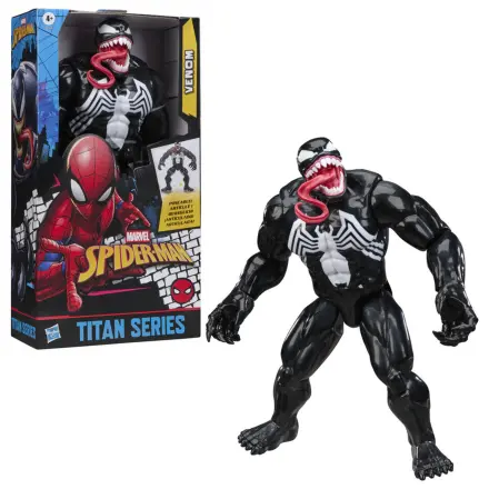 Marvel Spider-Man Titan Series Black Suit Venom figure 30cm product photo