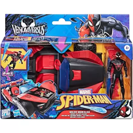 Marvel Spider-Man Venom Versus Launcher car + Miles Morales figure termékfotója