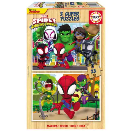 Marvel Spidey Amazin Friends puzzle 2x25pcs product photo
