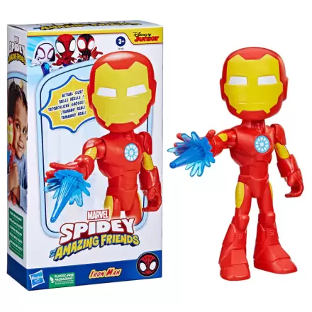 Marvel Spidey Amazing Friends Iron Man figure 22cm termékfotója