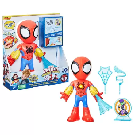 Marvel Spidey Amazing Friends Spidey electronic suit figure 25cm product photo