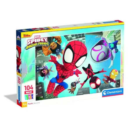 Marvel Spidey and His Amazing Friends maxi puzzle 104pcs termékfotója