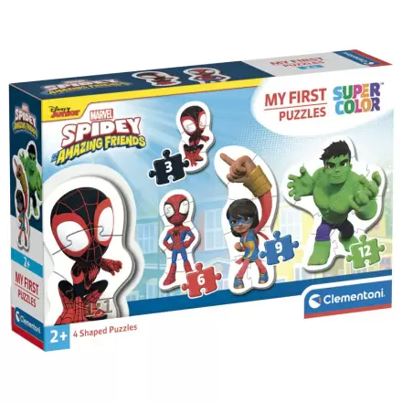 Marvel Spidey and His Amazing Friends puzzle 3-6-9-12pcs termékfotója