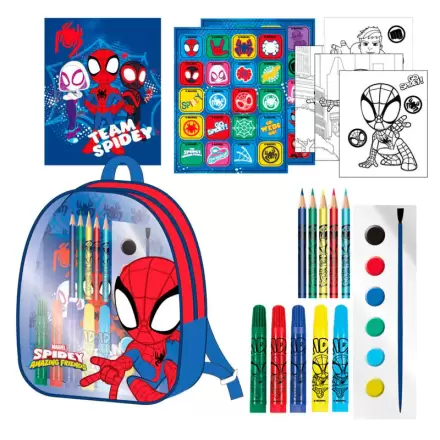 Marvel Spidey and His Amazing Friends backpack stationery set termékfotója