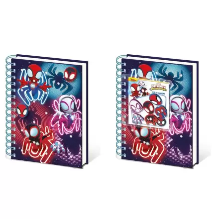 Marvel Spidey and the Amazing Friends A5 notebook product photo