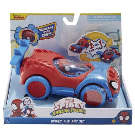 Marvel Spidey Flip and Jet vehicle product photo