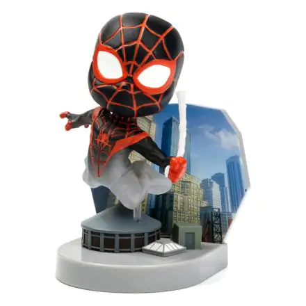 Marvel Superama Mini Diorama Spider-Man (Miles Morales) with Cloaking Effect 10 cm product photo
