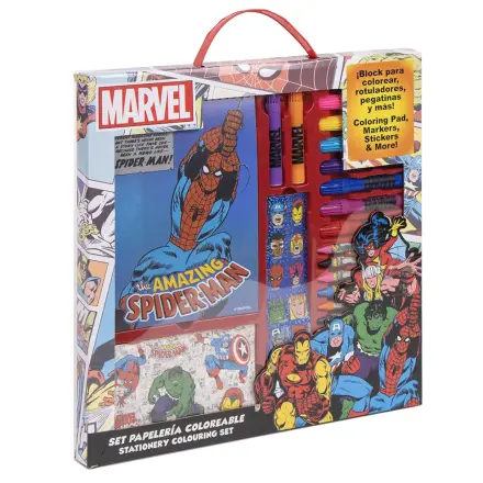 Marvel colouring stationery set product photo