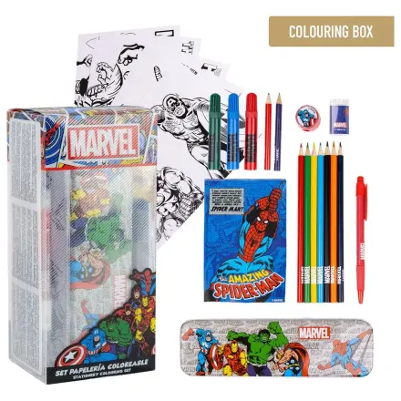Marvel Colouring stationery set product photo