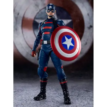 The Falcon and the Winter Soldier S.H. Figuarts Action Figure Captain America (John F. Walker) 15 cm product photo