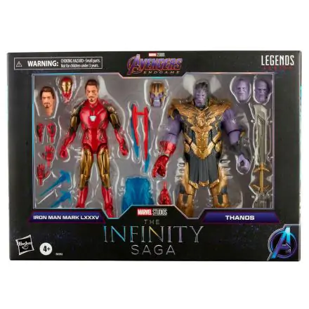 The Infinity Saga Marvel Legends Series Action Figure 2-Pack 2021 Iron Man & Thanos (Endgame) 15 cm product photo
