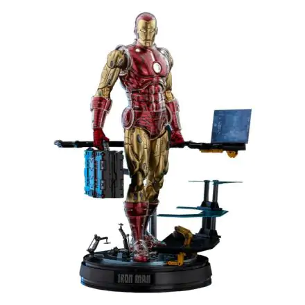 Marvel The Origins Collection Comic Masterpiece Action Figure 1/6 Iron Man Deluxe Version 33 cm product photo