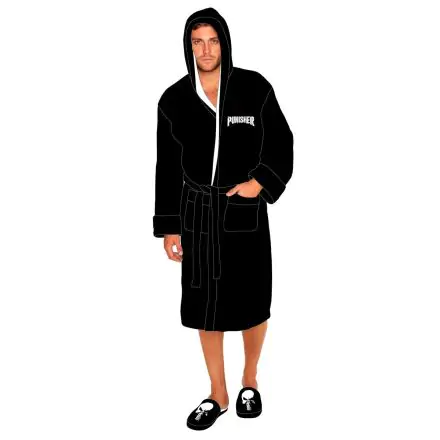 Marvel The Punisher mens fleece bathrobe product photo