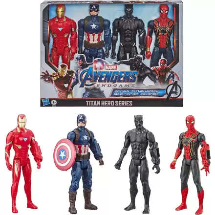 Marvel Titan Hero Series pack4 figures 30cm product photo