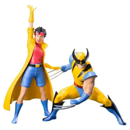 Marvel Universe ARTFX+ Statue 1/10 2-Pack Wolverine & Jubilee (X-Men '92) 16 cm product photo
