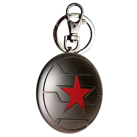 Marvel Winter Soldier metal keychain product photo